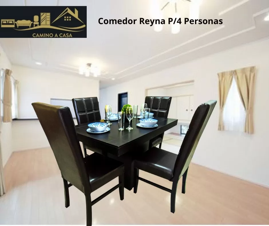 Comedor reyna para 4 personas