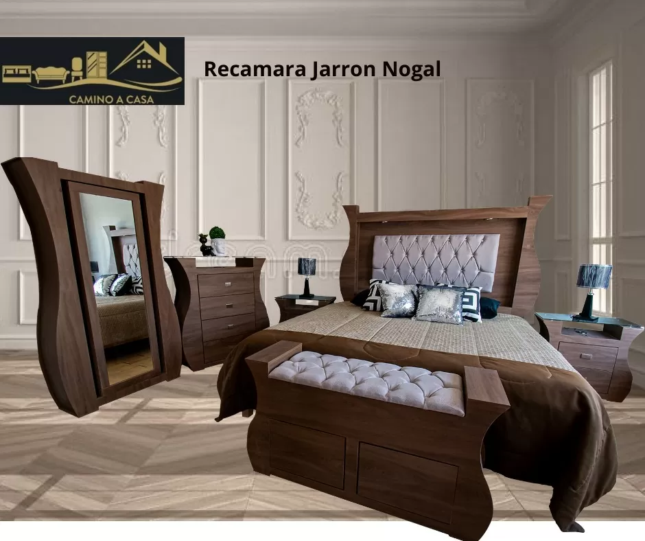 Recamara jarron king size