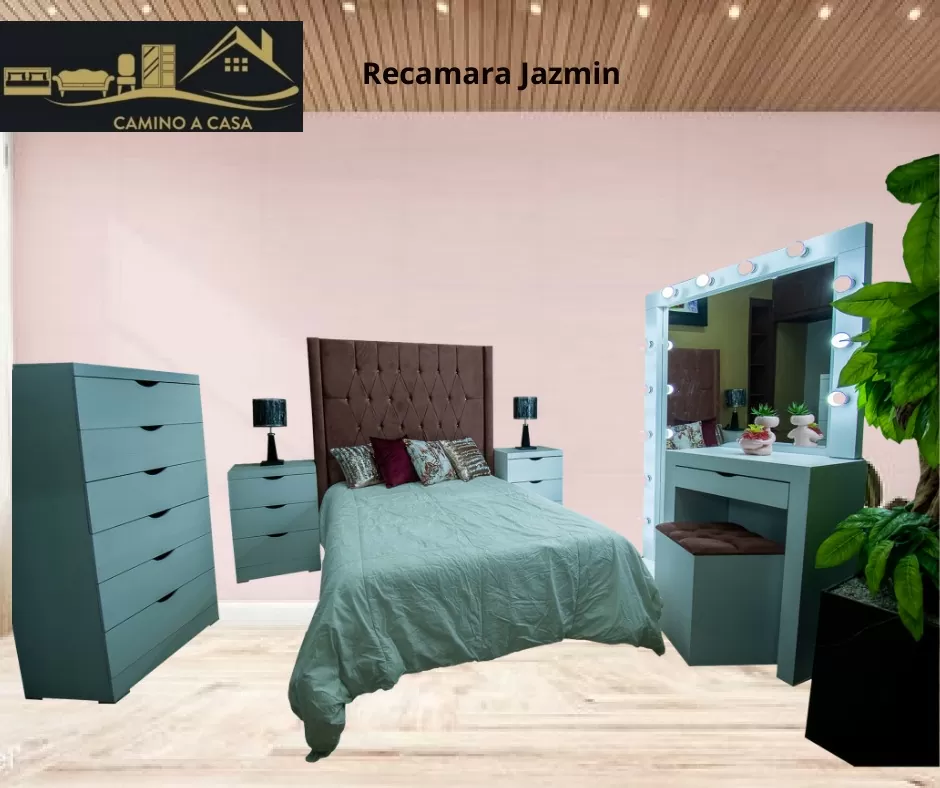 Recamara Jazmin queen size