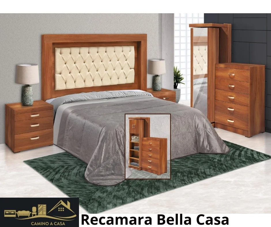Recamara Bella Casa King Size